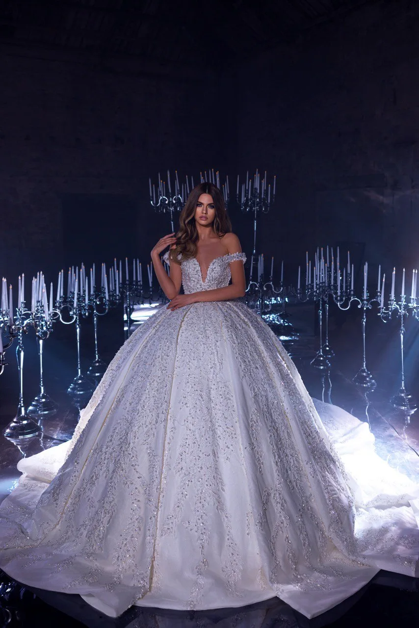 2024 DUBAİ PRENSES GELİNLİK