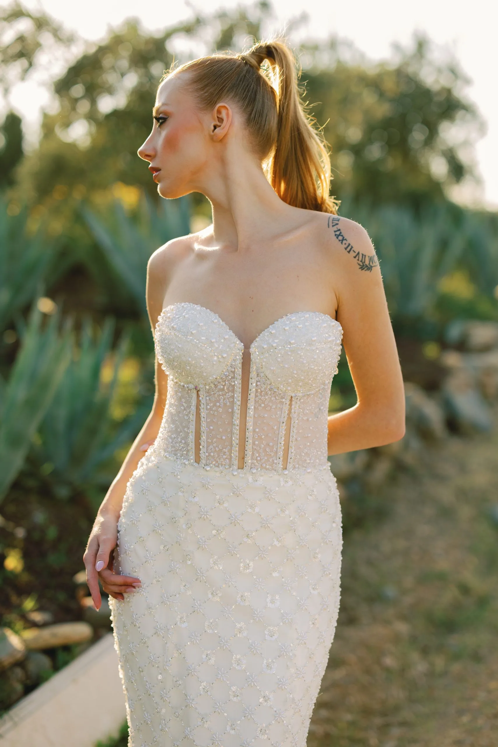 2025 SEZON STRAPLEZ GELINLIK